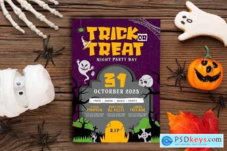 Halloween Flyer Template DEQY8TV