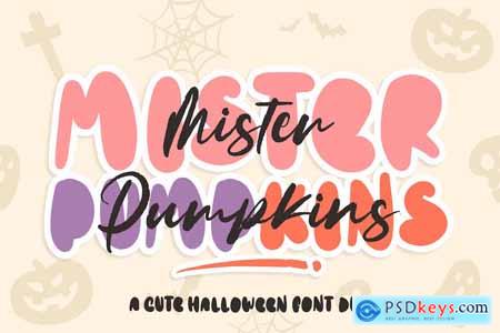 Mister Pumpkins Font Duo