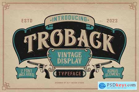 Troback Typeface