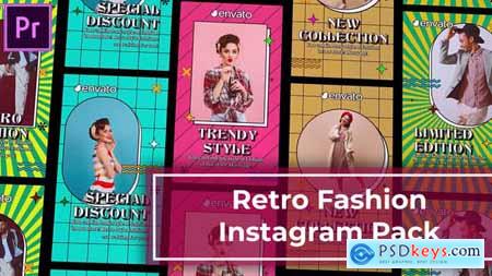 Retro Fashion Instagram Story Reel 2 MOGRT 47626941