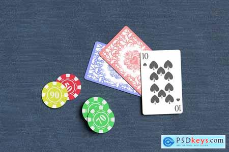 Poker Card Pack Mockup V2