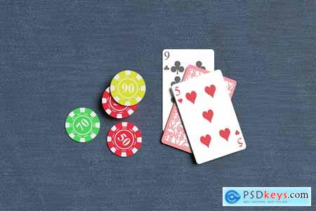 Poker Card Pack Mockup V2