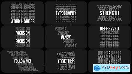 Kinetic Typography Text Titles 3.0 After Effects 47849321