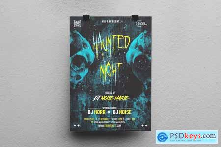 Halloween Party Flyer THYH8JQ