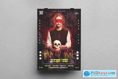 Halloween Party Flyer Y2RKPEQ