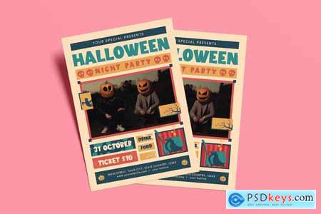 Halloween Party Flyer SMDDV3S