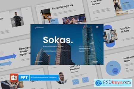 Sokas - Business Presentation template