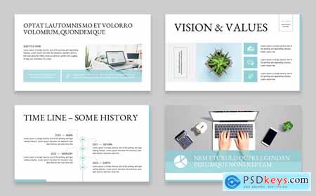 Business PowerPoint Presentation Layout DU3W87K