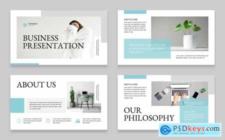 Business PowerPoint Presentation Layout DU3W87K