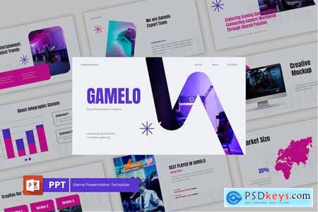 Gamelo - Game Presentation Template