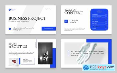 Business Project PowerPoint Presentation Layout