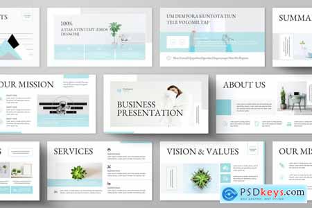 Business PowerPoint Presentation Layout DU3W87K