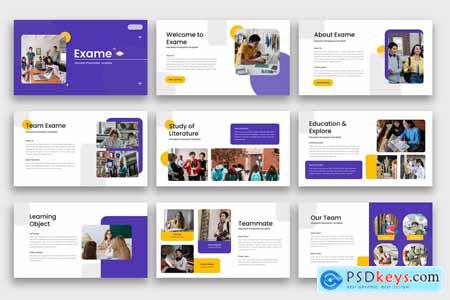 Exame-Education PowerPoint