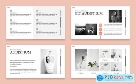 Minimal PowerPoint Presentation Layout