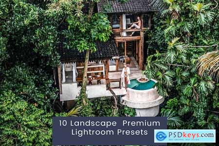 10 Landscape Premium Lightroom Presets