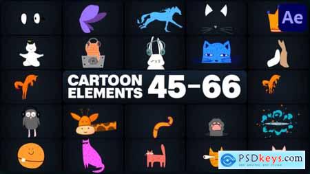 Cartoon Elements for After Effects 47762429
