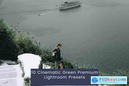 10 Cinematic Green Premium Lightroom Presets