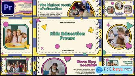 Kids Education Promo Back to School MOGRT 47668182