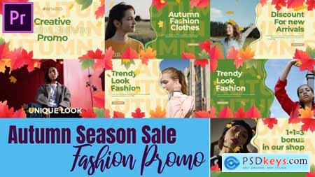 Autumn Fashion Sale - Fall Season Promo MOGRT 47685592