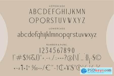 Quilezy Modern Serif Font