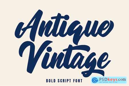 Antique Vintage - Script Font