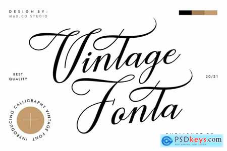 Vintage Fonta