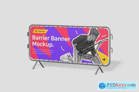 Barrier Banner Mockup