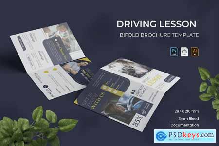 Driving Lesson - Bifold Brochure