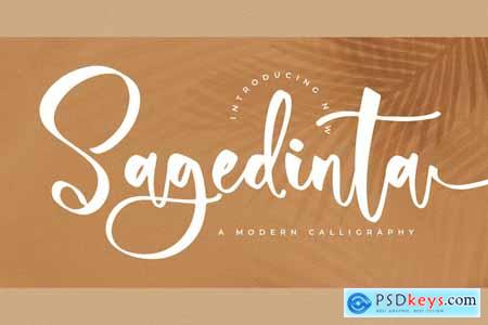Sagedinta A Modern Calligraphy