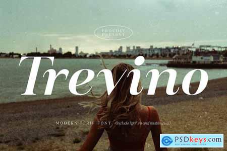 Trevino Modern Serif Font