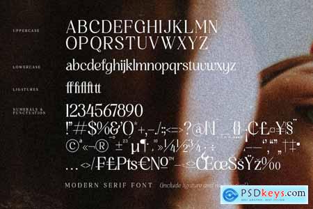 Simple Michael Modern Serif Font