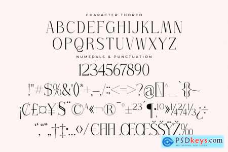 Thorco New Display Serif Font