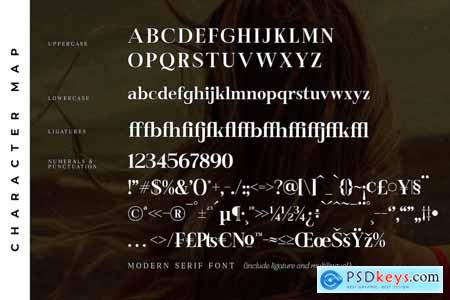 Trevino Modern Serif Font