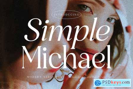 Simple Michael Modern Serif Font