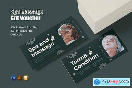 Spa and Massage Gift Voucher