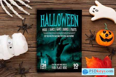 Halloween Flyer Template XR6XJ2K