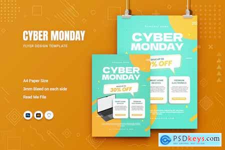 Cyber Monday Flyer