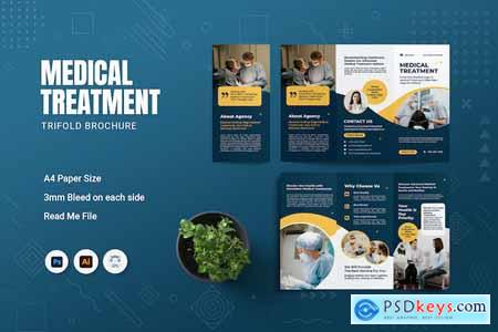 Medical Treatment Trifold Brochure