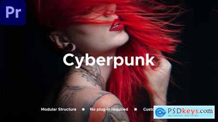 Cyberpunk Opener MOGRT 47763879