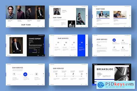 Cuakz  Business PowerPoint Template