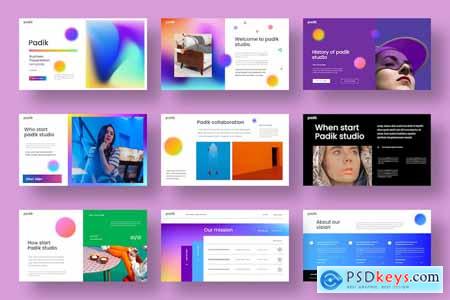 Padik - Business PowerPoint Template