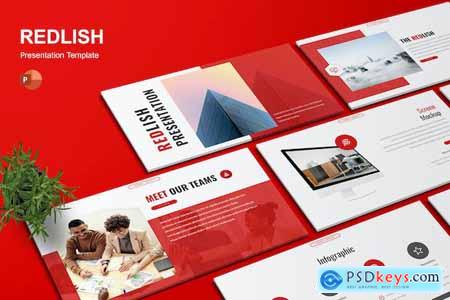 Redlish - Powerpoint Template