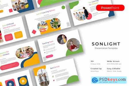 Sonlight-Education PowerPoint Template