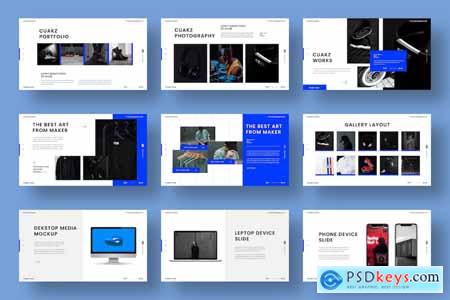 Cuakz  Business PowerPoint Template