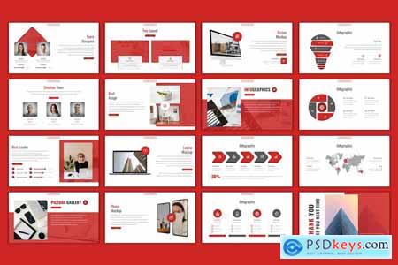 Redlish - Powerpoint Template