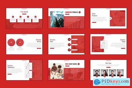 Redlish - Powerpoint Template