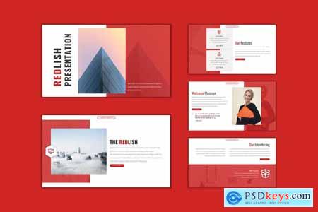 Redlish - Powerpoint Template