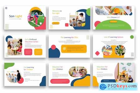 Sonlight-Education PowerPoint Template