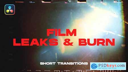 Film Leaks & Burn Transitions DaVinci Resolve 47764053