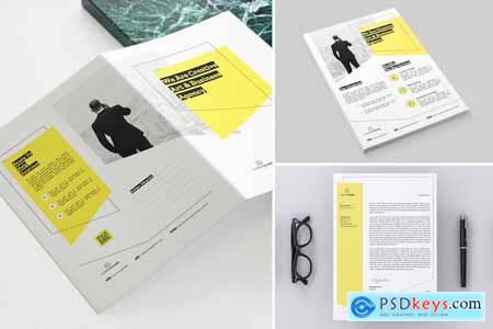 Flyer, Letterhead and Presentation Folder